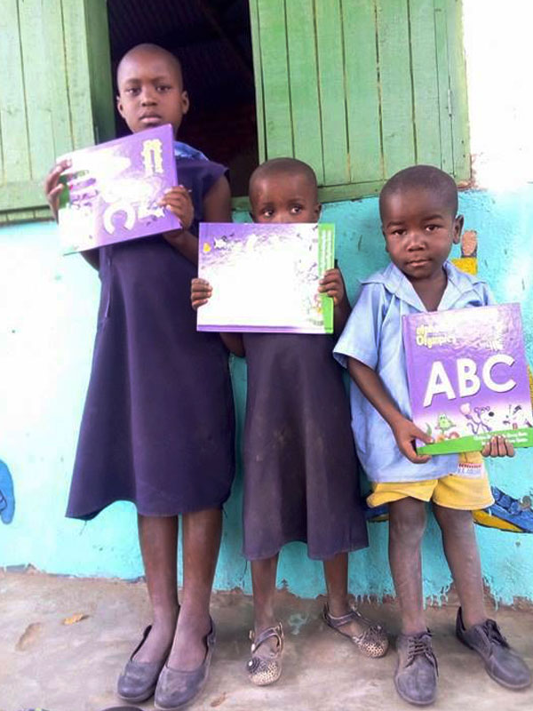 Royal Penny Press Books At The Hope Orphanage - Uganda, Africa